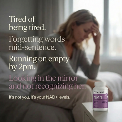You're Not "Just Getting Older". Your Cells Are Running on Empty.